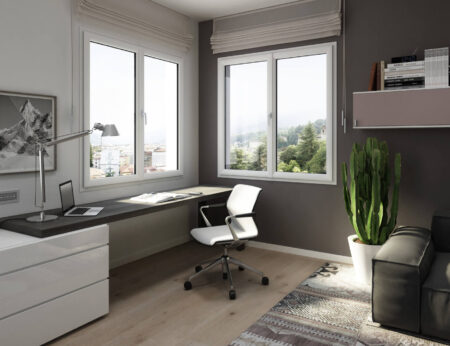 Poignée Kiska ambiance bureau