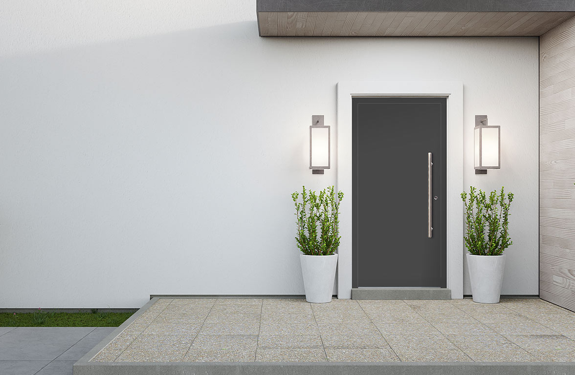 Aluminium deur - Aluhaus