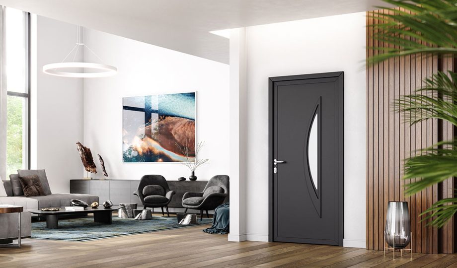 porte d'entrée PVC OKNOPLAST