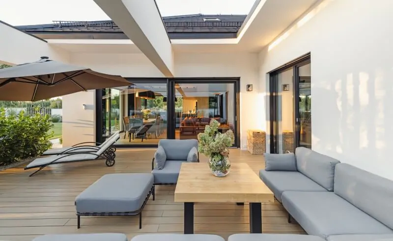 Trendy meubels terras
